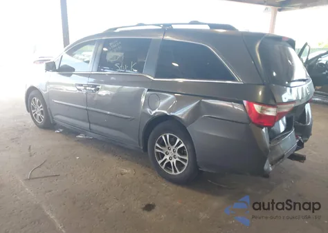 2012 Honda Odyssey Ex-L from USA, damaged, VIN 5FNRL5H67CB016934